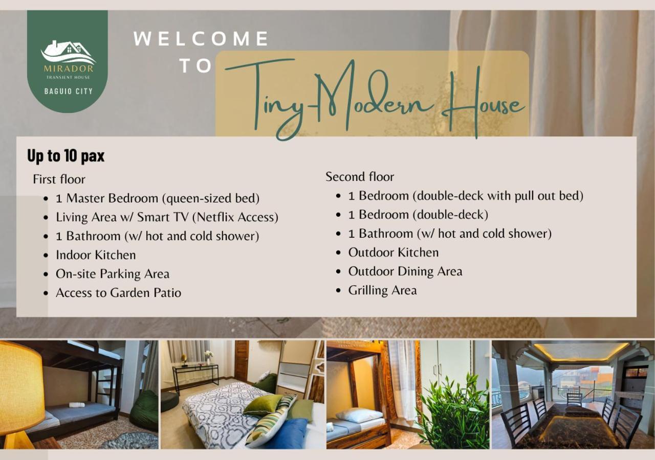 Willa Mirador Modern House - Walking Distance To Lourdes Grotto Baguio City Zewnętrze zdjęcie